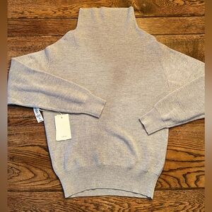 Aritzia Gray Turtleneck Sweater